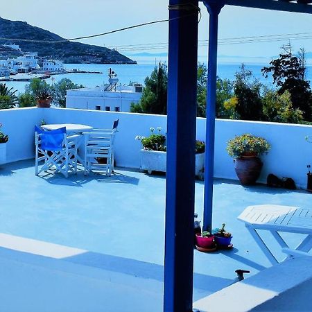 Angeliki Pension Katapola Exterior foto