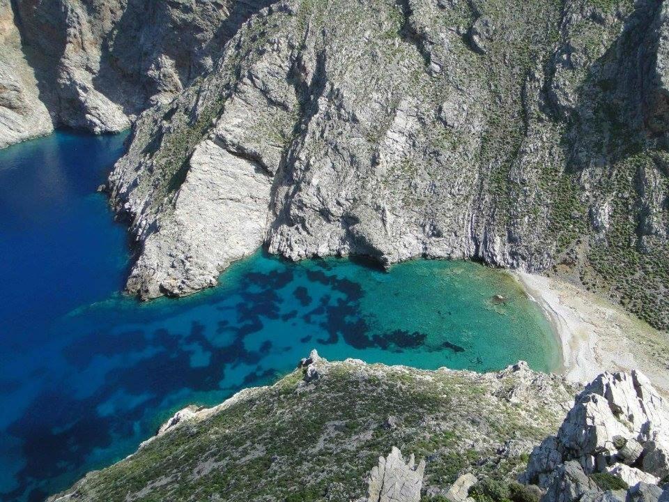 Angeliki Pension Katapola Exterior foto