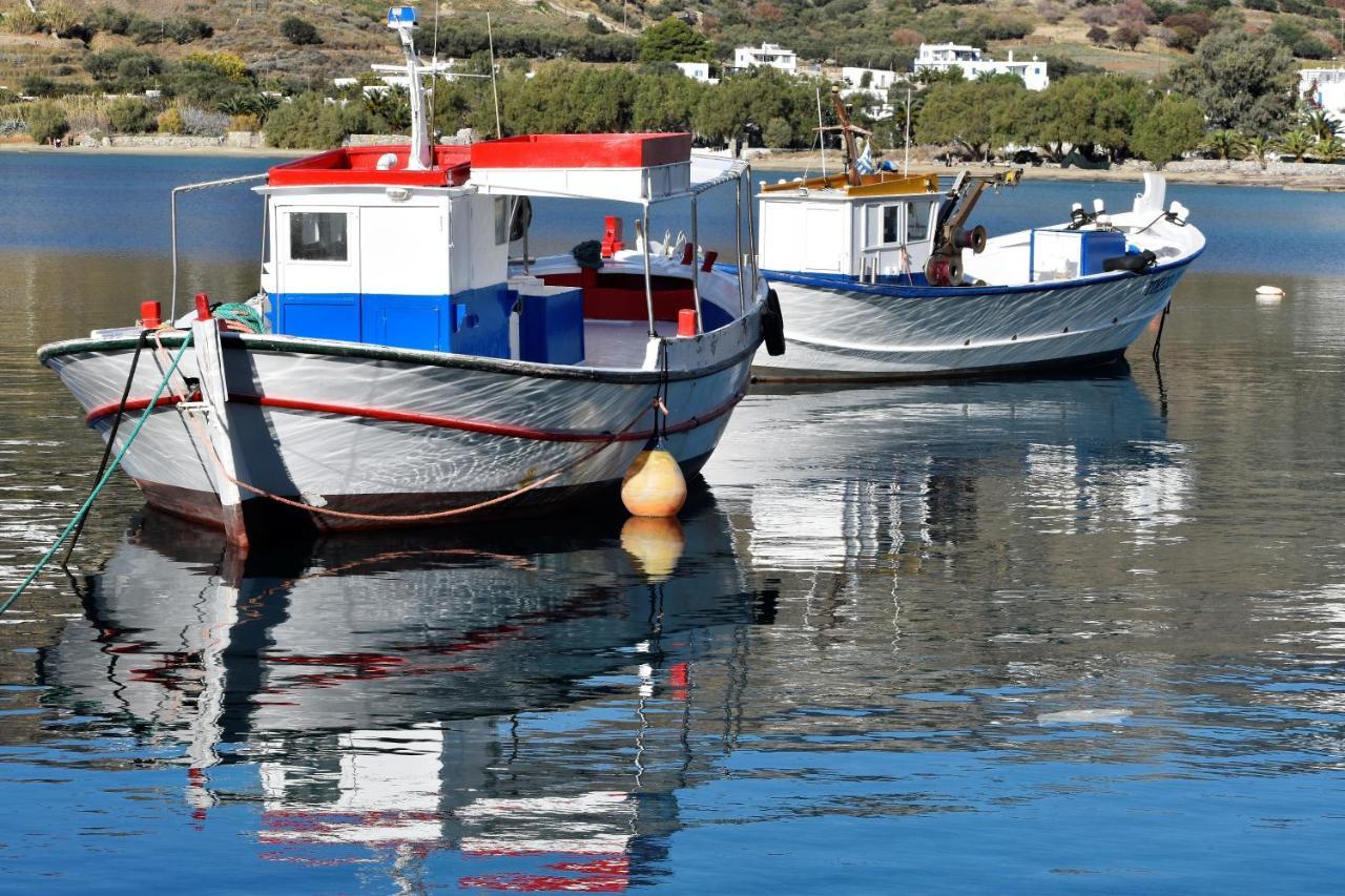Angeliki Pension Katapola Exterior foto