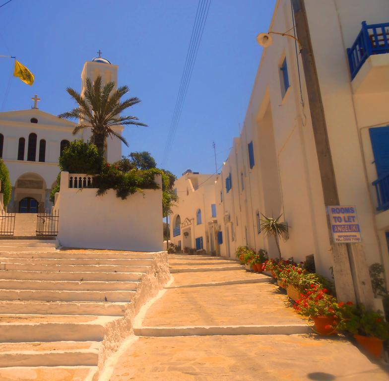 Angeliki Pension Katapola Exterior foto