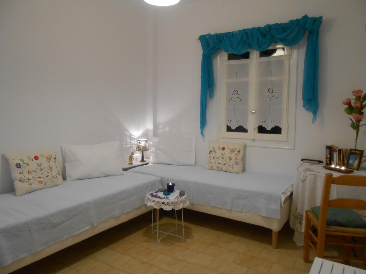 Angeliki Pension Katapola Exterior foto