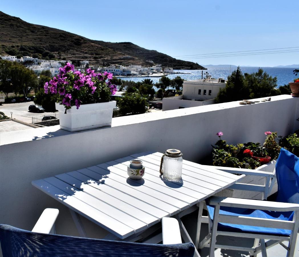 Angeliki Pension Katapola Exterior foto